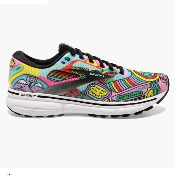 Brooks Other - NEW! Brooks | Ghost 15 Limited Edition Colorful Graphic Running Shoe Mens 11